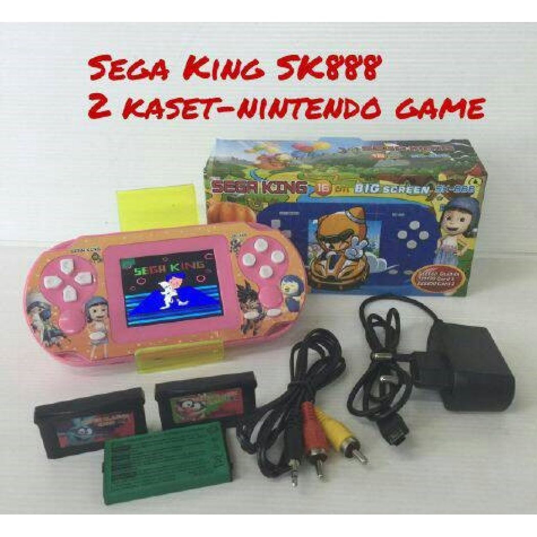Sega King 16 bit Pocket Game Console
